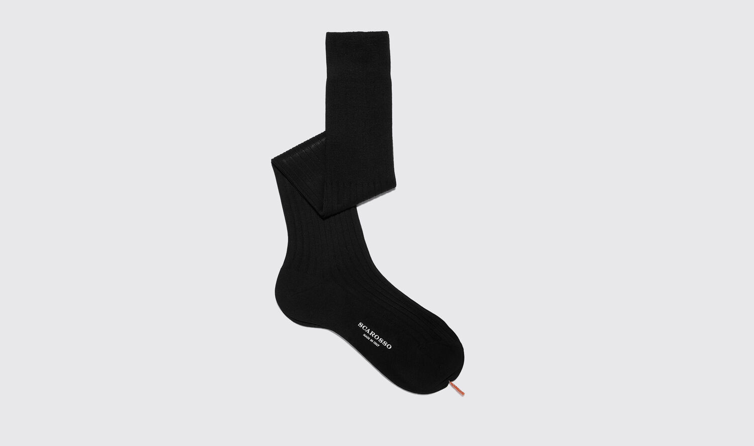 Scarosso Bevor sie ausverkauft sind Black Cotton Knee Socks Cotton von Scarosso