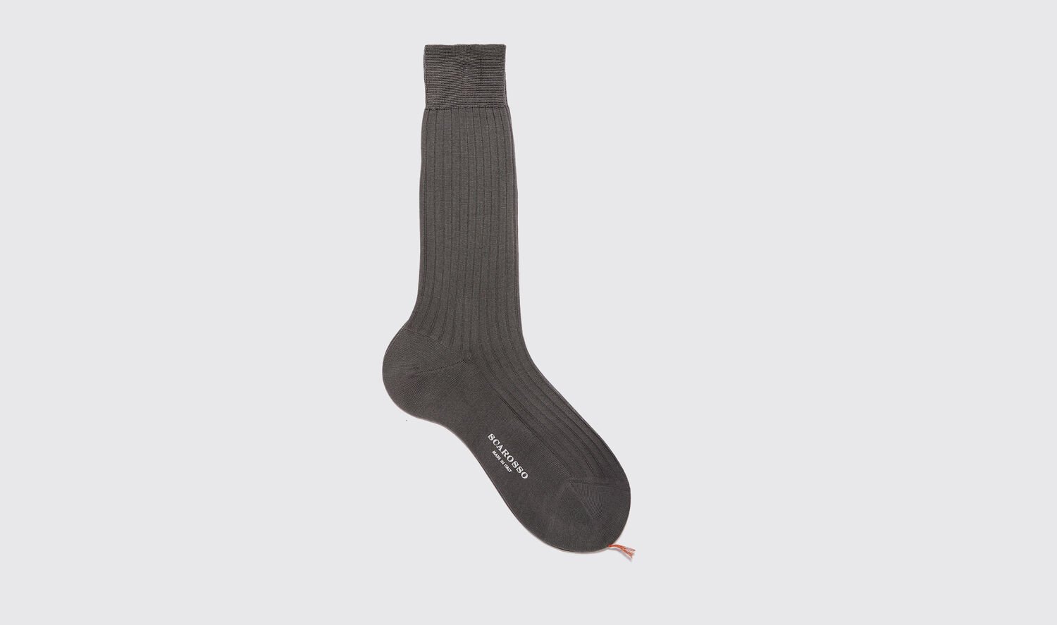 Scarosso Socken Grey Cotton Calf Socks Cotton von Scarosso