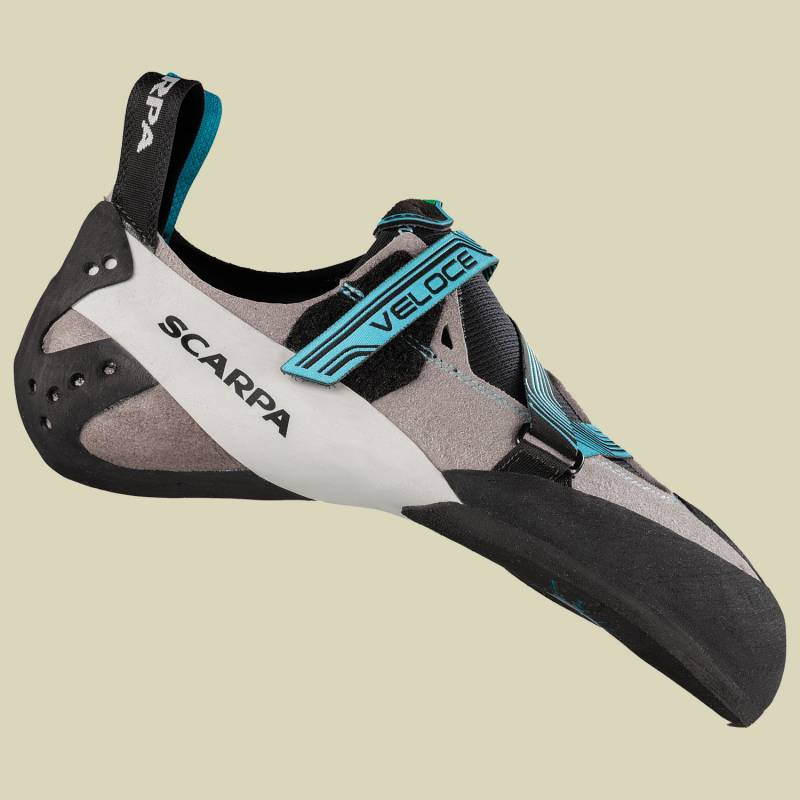 Veloce Women Größe 39 Farbe lightgray/maledive von Scarpa Schuhe