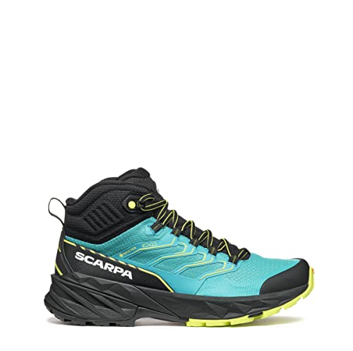 Rush Mid 2 GTX Wmn Fast Hiking-Schuhe - Scarpa, Farbe:baltic blue/sunny lime, Größe:40 (6,5 UK) von Scarpa