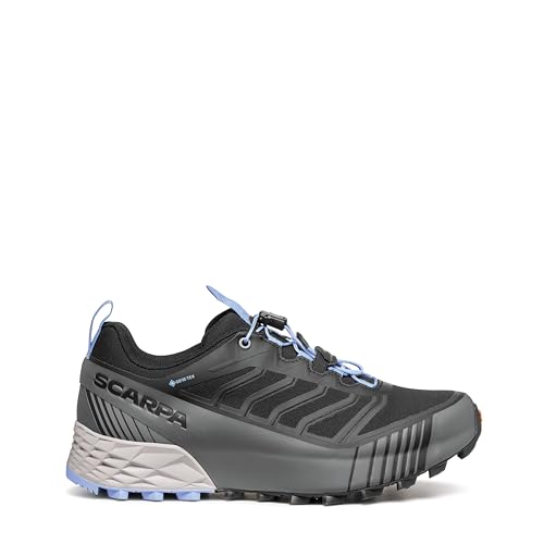 SCARPA Damen Ribelle Run 2 GTX Wasserdicht Gore-Tex Traillaufschuhe - Leichte Performance Trailläufer, Schwarz/Lavender, 42 EU von Scarpa