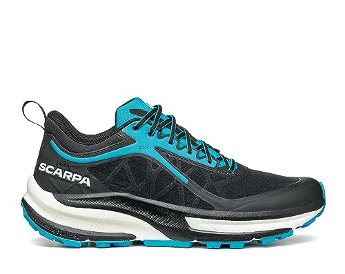 SCARPA Unisex 33076-201 Golden Gate ATR GTX Traillaufschuhe, Schwarz und Blau, 42.5 EU von Scarpa
