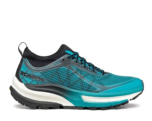 SCARPA Unisex 33076-351 Golden Gate ATR Traillaufschuhe, Azure Black Black Black, 41 EU von Scarpa