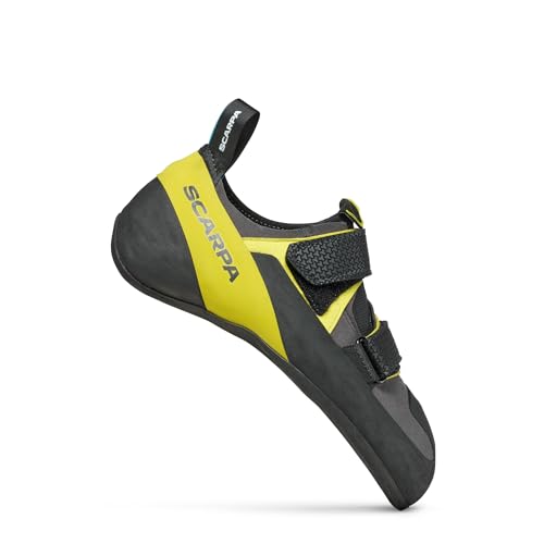 Scarpa Arpia V Gelb - Vielseitiger komfortabler Kletterschuh, Größe EU 41.5 - Farbe Shark - Yellow von Scarpa