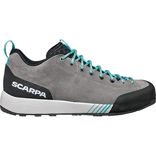 Scarpa Gecko Women midgray/Aqua 38.5 EU von Scarpa