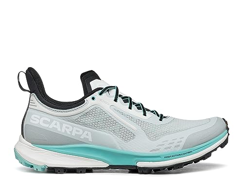 Scarpa Damen Golden Gate Kima Rt Arkw Traillaufschuhe, Light Gray Aruba Blue, 40 EU von Scarpa
