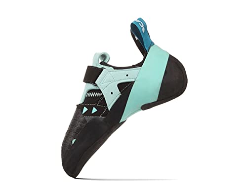 Scarpa Unisex Instinct VS WMN Kletterschuhe, Black-Aqua FJW, 36.5 EU von Scarpa