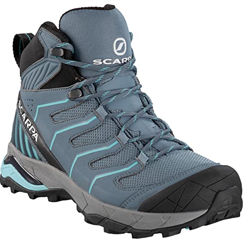 Scarpa Damen Maverick MID GTX WMN Trekking-& Wanderstiefel, Storm Gray-Aqua Gore-tex SHT Crossover, 40.5 EU von Scarpa
