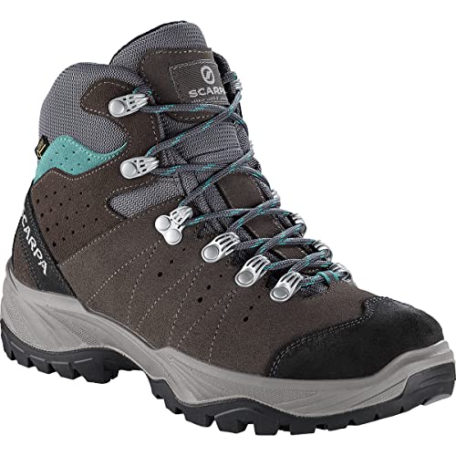 Scarpa Damen Mistral GTX WMN Trekking-& Wanderstiefel, Smoke-Lagoon Gore-tex Energy II, 36 EU von Scarpa