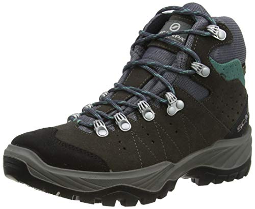 Scarpa Damen Mistral GTX WMN Trekking-& Wanderstiefel, Smoke-Lagoon Gore-tex Energy II, 41.5 EU von Scarpa