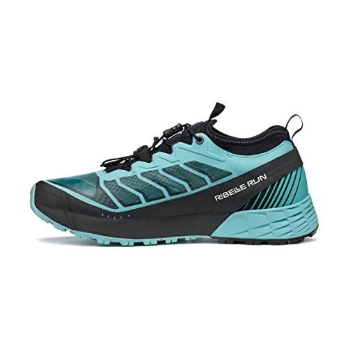 Scarpa Damen RIBELLE Run WMN Traillaufschuhe, Aqua-Black ARSFW Speed Force, 37 EU von Scarpa