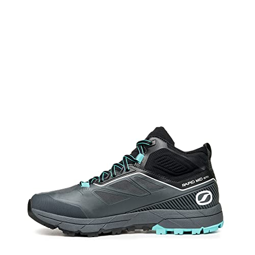 Scarpa Damen Rapid Mid GTX Arsm Agility Hikingschuhe, Anthracite Turquoise, 36 EU von Scarpa