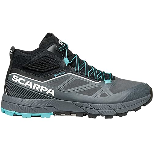Scarpa Rapid Mid GTX Women Anthracite/Turquoise 38 EU von Scarpa