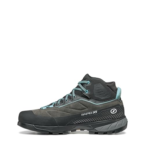 Scarpa Damen Rapid XT Mid GTX Schuhe, Shark-Aqua, 40.5 von Scarpa