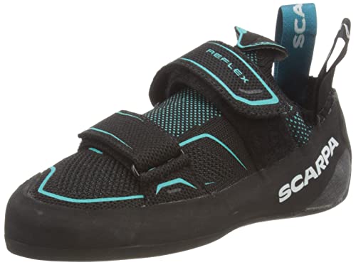 Scarpa Damen Reflex V WMN Kletterschuhe, Black-Ceramic FFXW, 35 EU von Scarpa