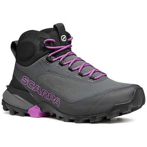 Scarpa Damen Ribelle Cross 2 Mid GTX Schuhe, Dark Gray-Purple, 37.5 Scarpa Damen Ribelle Cross 2 Mid GTX Schuhe, Dark Gray-Purple, 37.5 von Scarpa