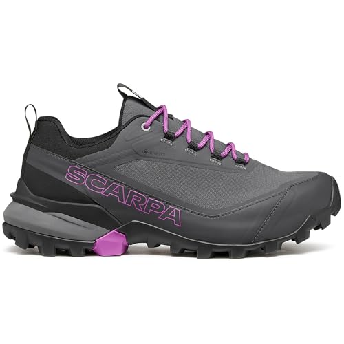 Scarpa Damen Ribelle Cross 2 Mid GTX Schuhe, Dark Gray-Purple, 40 von Scarpa
