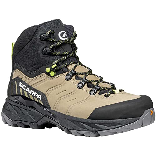 Scarpa Rush Trek Pro GTX Women Stone/Sunny Lime 38.5 EU von Scarpa