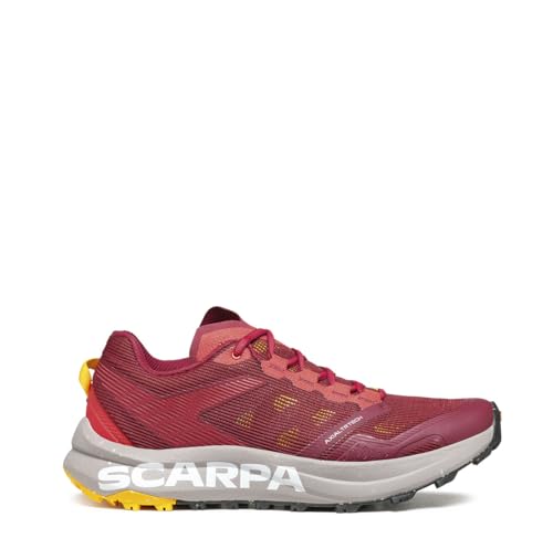 Scarpa Damen Spin Planet Schuhe, deep red-Saffron, 39.5 von Scarpa