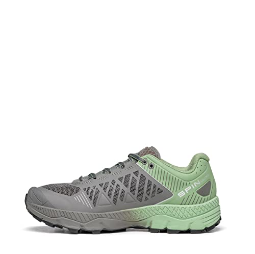 Scarpa Damen Spin Ultra WMN Traillaufschuhe, Shark-Mineral Green ARS6 Velox MAX LB, 38 EU von Scarpa