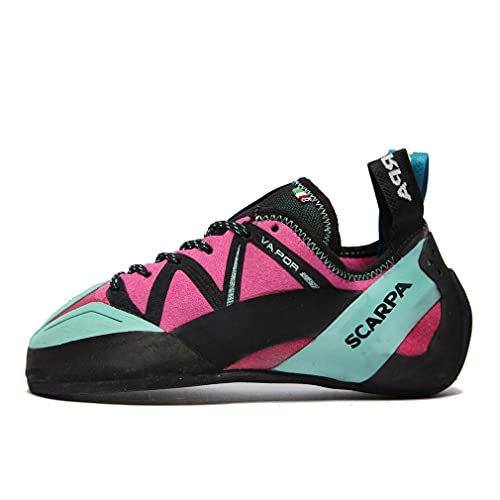 Scarpa Damen Vapor WMN Kletterschuhe, Dahlia Aqua Frxw, 36.5 EU von Scarpa