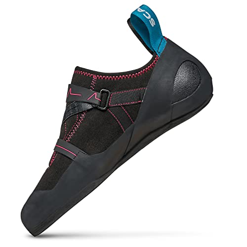 Scarpa Damen Velocity WMN Kletterschuhe, Black-Raspberry FFXW, 42 EU von Scarpa