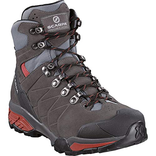 Scarpa Damen ZG GTX WMN Trekking-& Wanderstiefel, Titanium-RED IBISCUS Gore-tex TRML Salix Trek, 41 EU von Scarpa