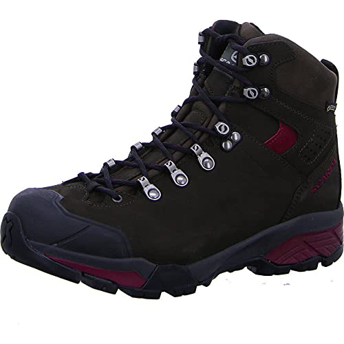 Scarpa Damen ZG PRO GTX WMN Trekking-& Wanderstiefel, Dark Coffee-RED Plum Gore-tex TRML Salix Trek, 37.5 EU von Scarpa