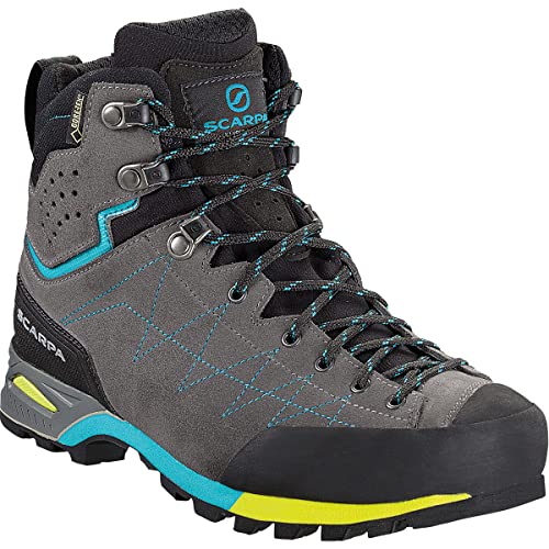 Scarpa Damen Zodiac Plus GTX WMN Trekking-& Wanderstiefel, Shark-Maldive Gore-tex BZH Drumlin, 38.5 EU von Scarpa