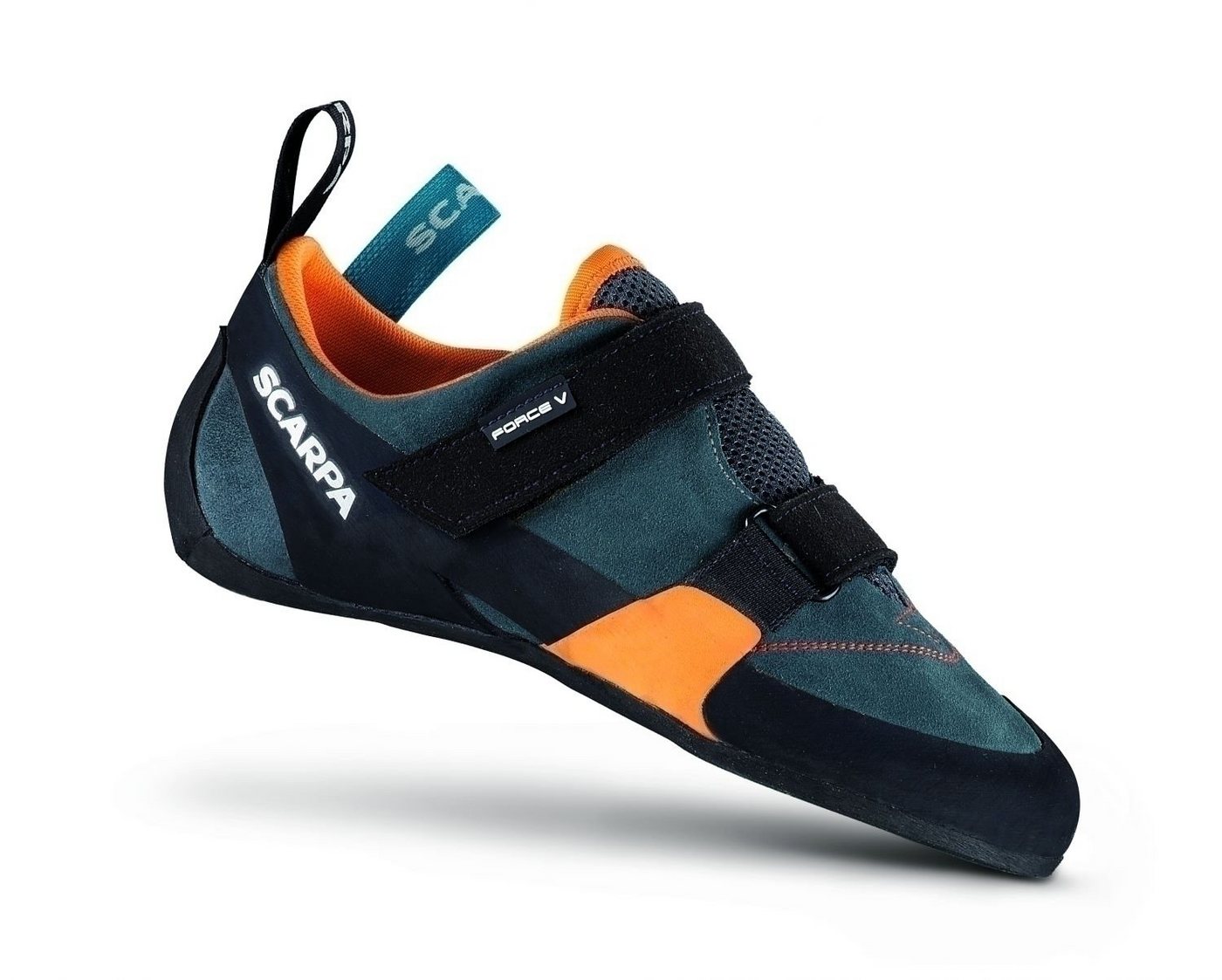 Scarpa FORCE V Herren Kletterschuh blau/orange Kletterschuh Scarpa FORCE V Herren Kletterschuh blau/orange Kletterschuh von Scarpa