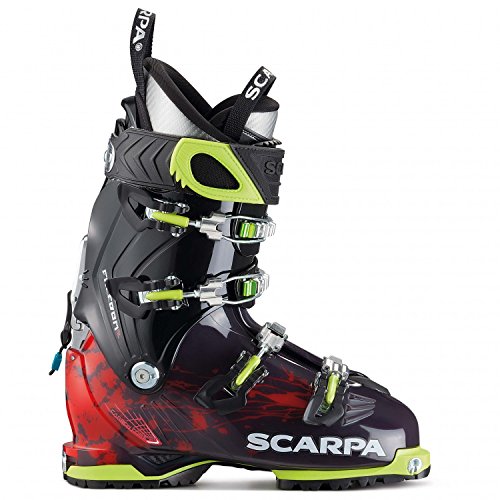 Scarpa Freedom SL Herren Skischuhe, Anthracite/Red Orange, 27 von Scarpa