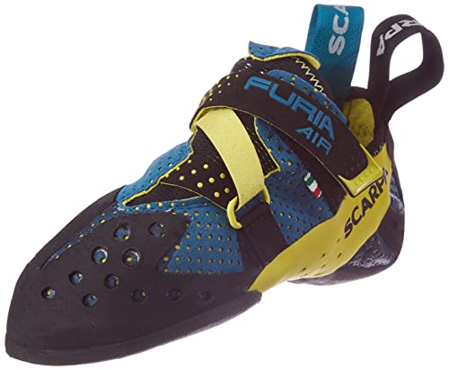 Scarpa Herren Furia AIR Kletterschuhe, Baltic Blue-Yellow FZ, 40.5 EU von Scarpa