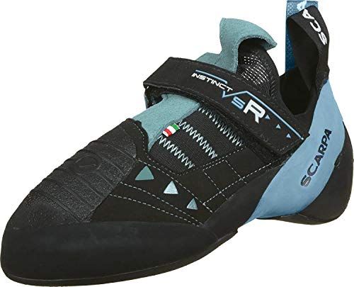Scarpa Herren Instinct VSR Kletterschuhe, Black-Azure FV, 38.5 EU Scarpa Herren Instinct VSR Kletterschuhe, Black-Azure FV, 38.5 EU von Scarpa