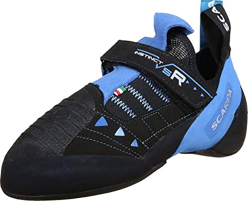 Scarpa Herren Instinct VSR Kletterschuhe, Black-Azure FV, 41.5 EU von Scarpa