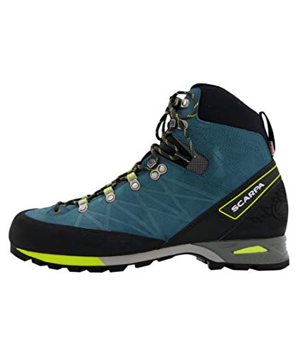 Scarpa Herren MARMOLADA PRO HD Trekking-& Wanderstiefel, Lake Blue-Lime Hdry Bag Drumlin, 41 EU von Scarpa