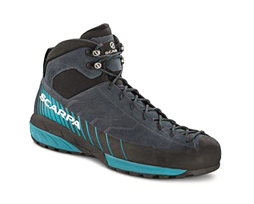 Scarpa Herren MESCALITO MID GTX Trekking-& Wanderstiefel, Ottanio Lake Blue Gore Tex Bn Dynamis Lb, 41.5 EU von Scarpa