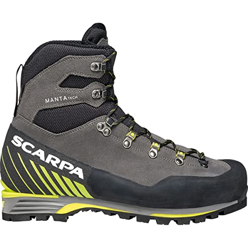 Scarpa Herren Manta TECH GTX Bergschuhe, Shark-Lime Gore-tex FT PENTAX Precision XT, 44.5 EU von Scarpa