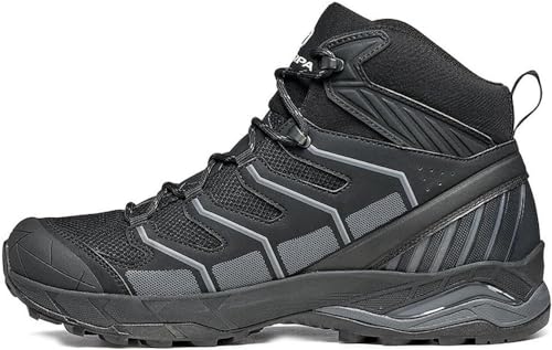 Scarpa Herren Maverick MID GTX Trekking-& Wanderstiefel, Black-Gray Gore-tex SHT Crossover, 43 EU von Scarpa