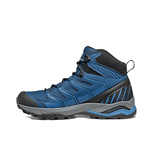 Scarpa Herren Maverick MID GTX Trekking-& Wanderstiefel, Mehrfarbig Blue Light Blue Gore Tex Sht Crossover, 42 EU von Scarpa