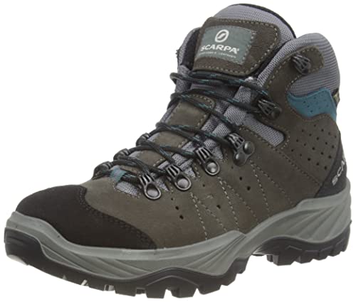 Scarpa Herren Mistral GTX Trekking-& Wanderstiefel, Smoke-Lake Blue Gore-tex Energy II, 41.5 EU von Scarpa