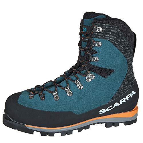 Scarpa Herren Mont Blanc GTX Bergschuhe, Lake Blue Gore-tex AGM Essential AC, 42.5 EU von Scarpa