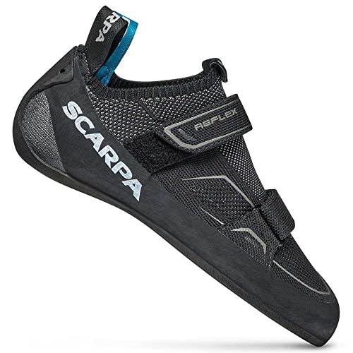 Scarpa Herren Reflex V Kletterschuhe, Vermietung Schwarz/Grau Ffx, 43 EU von Scarpa