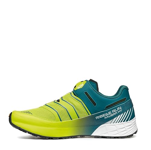 Scarpa Herren Ribelle Run Kalibra HT Schuhe, Limegreen-deeplagoon, EU 47 von Scarpa