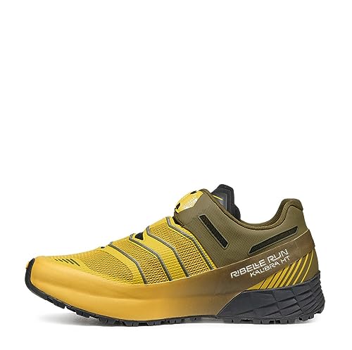 Scarpa M Ribelle Run Kalibra Ht Gelb - Bequemer robuster Herren Trailrunning Schuh, Größe EU 43.5 - Farbe Oil Yellow - I von Scarpa