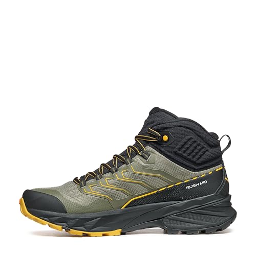 Scarpa Herren Rush Mid 2 GTX Schuhe, Moos-Sulphur, 45 EU Scarpa Herren Rush Mid 2 GTX Schuhe, Moos-Sulphur, 45 EU von Scarpa