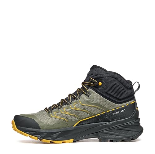 Scarpa Herren Rush Mid 2 GTX Schuhe, Moos-Sulphur, 45 EU von Scarpa