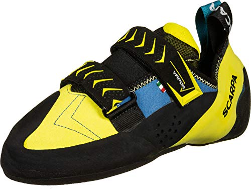 Scarpa Herren Vapor V Kletterschuhe, Ocean-Yellow FR, 47 EU von Scarpa