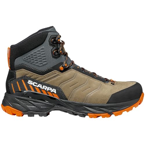 Scarpa Herren Rush TRK GTX Schuhe, Desert-Mango, 41 von Scarpa