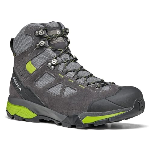 Scarpa Herren ZG LITE GTX Trekking-& Wanderstiefel, Dark Gray-Spring Gore-tex TRM Salix Trek, 43 EU Scarpa Herren ZG LITE GTX Trekking-& Wanderstiefel, Dark Gray-Spring Gore-tex TRM Salix Trek, 43 EU von Scarpa