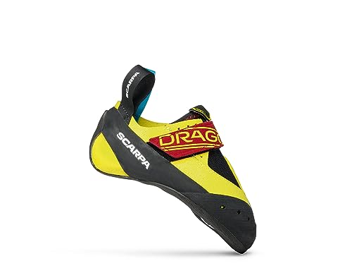 Scarpa Drago Kid Gelb - Moderner cleverer Kinder Kletterschuh, Größe EU 33 - Farbe Yellow von Scarpa